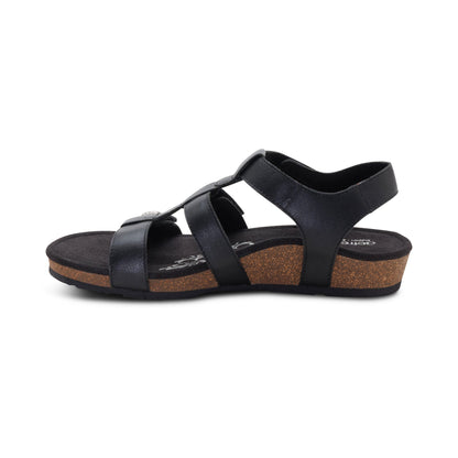 Aetrex Veronica Arch Support Sandal - Black