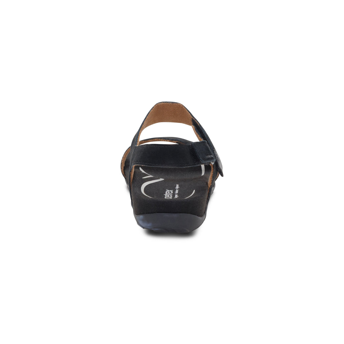 Aetrex Leslie Arch Support Sandal - Black