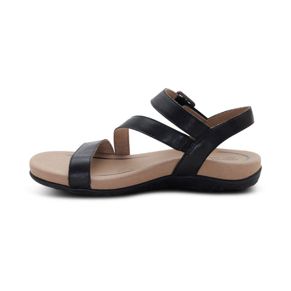 Aetrex Susie Arch Support Sandal - Black