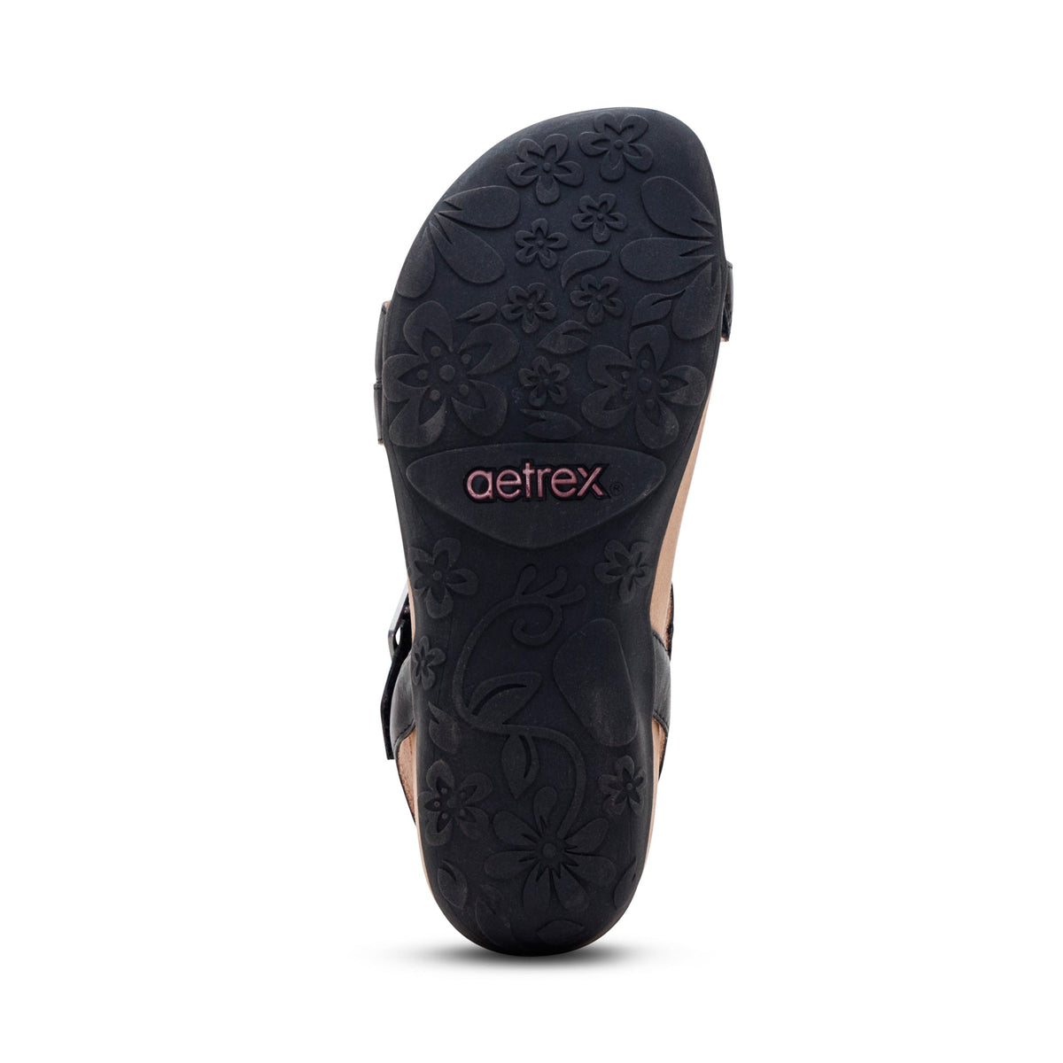 Aetrex Susie Arch Support Sandal - Black