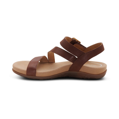 Aetrex Susie Arch Support Sandal - Chilli
