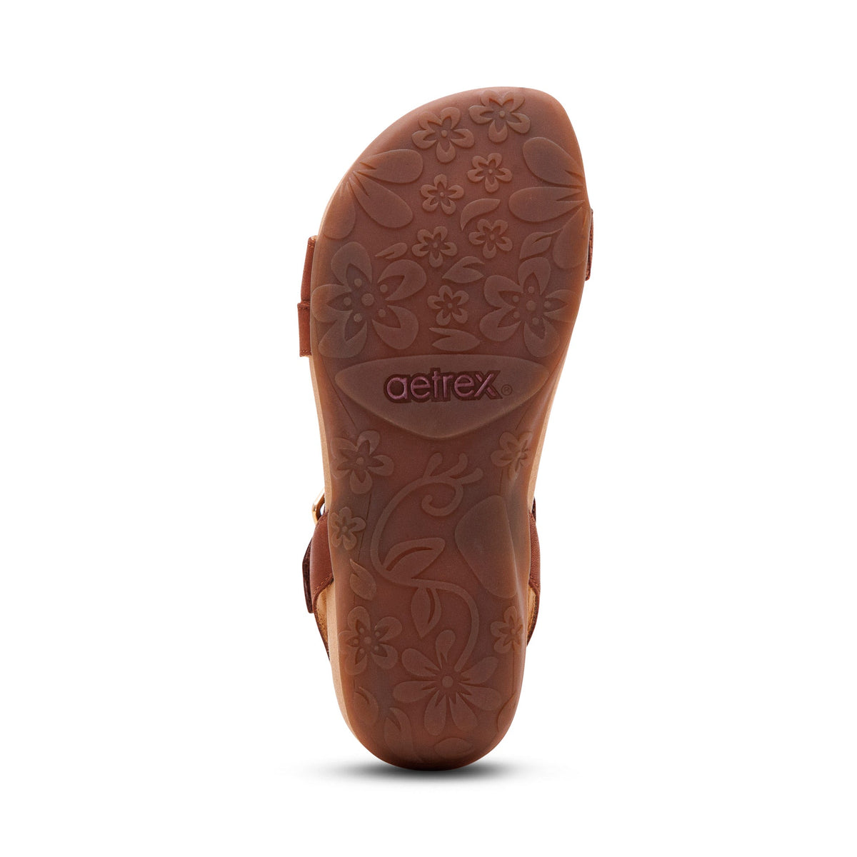 Aetrex Susie Arch Support Sandal - Chilli