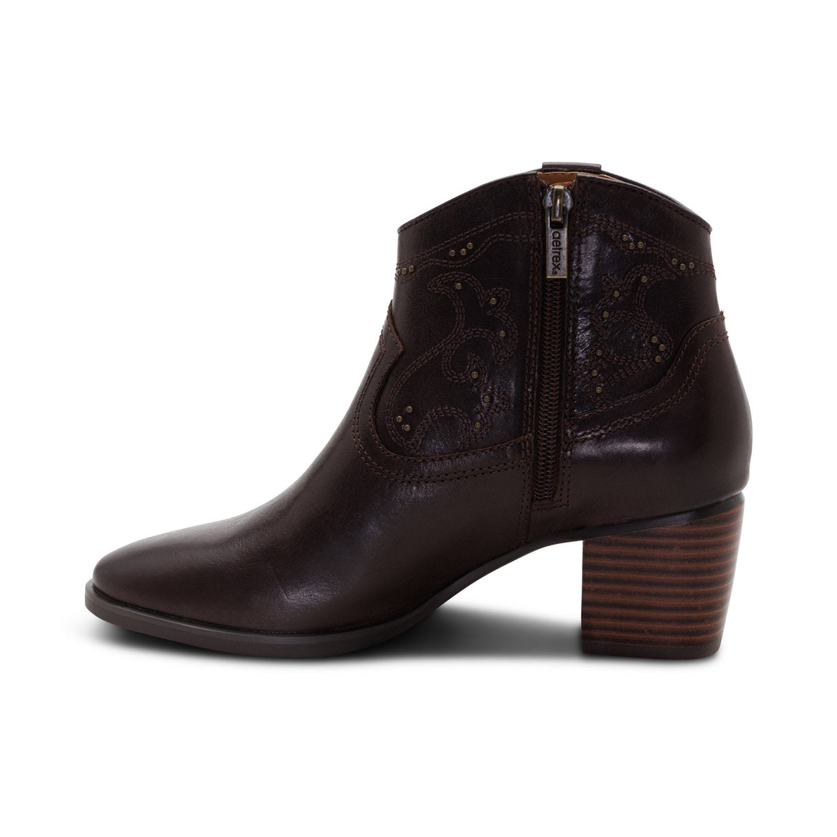 Aetrex Reagan Ankle Boot - Dark Brown