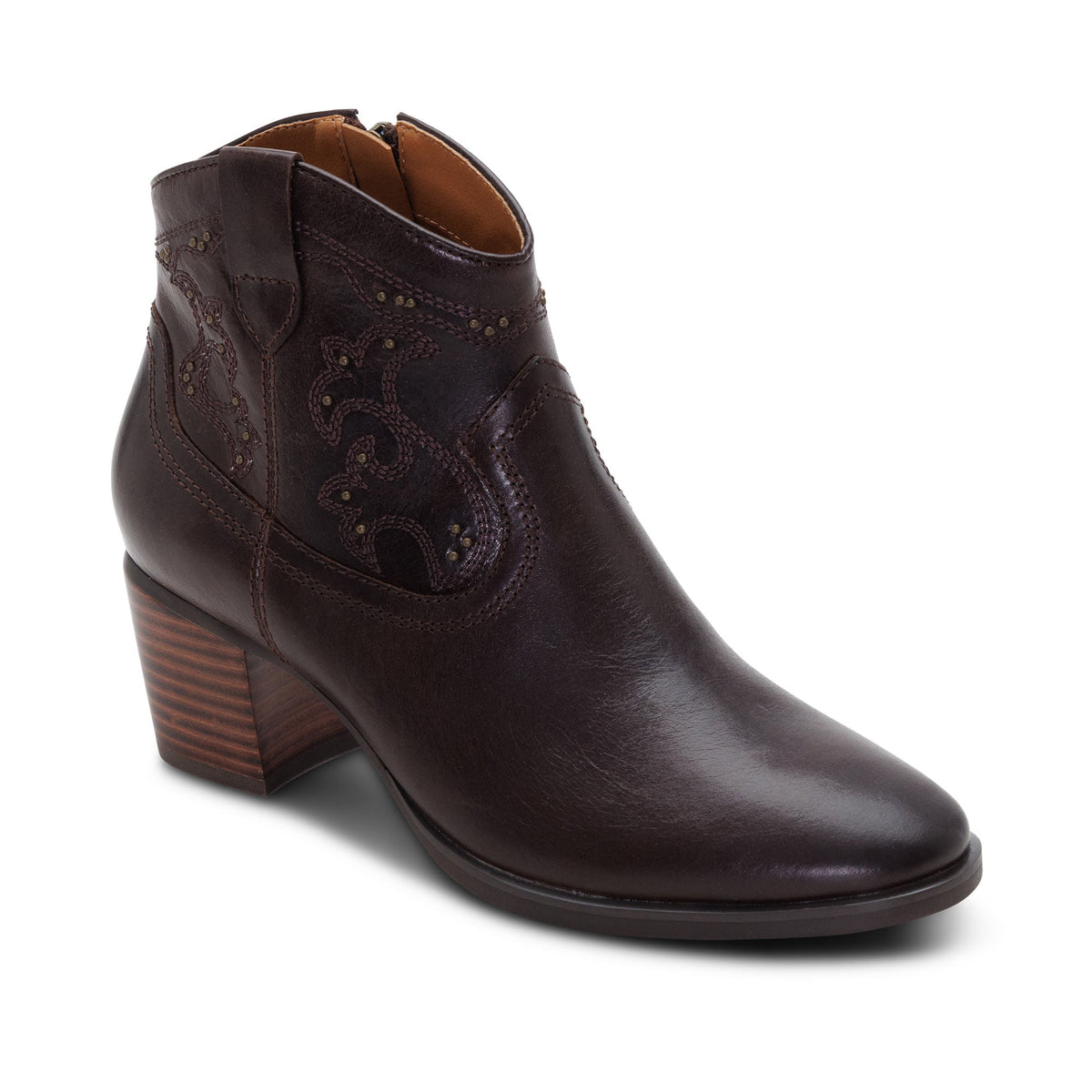 Aetrex Reagan Ankle Boot - Dark Brown