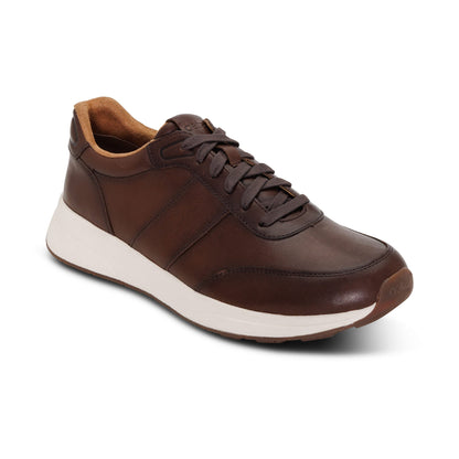 Aetrex Graham Arch Support Sneaker - Dark Brown