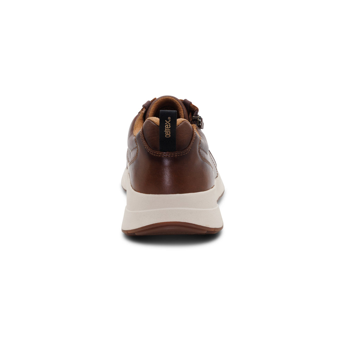 Aetrex Miles Arch Support Sneaker - Cognac