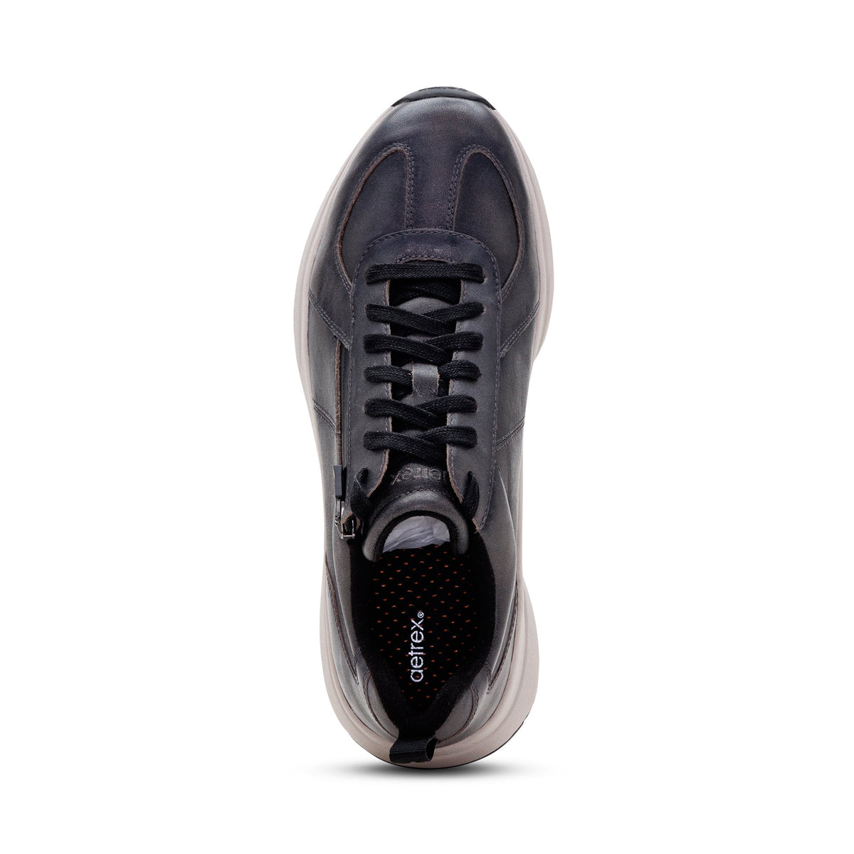 Aetrex Miles Arch Support Sneaker - Iron