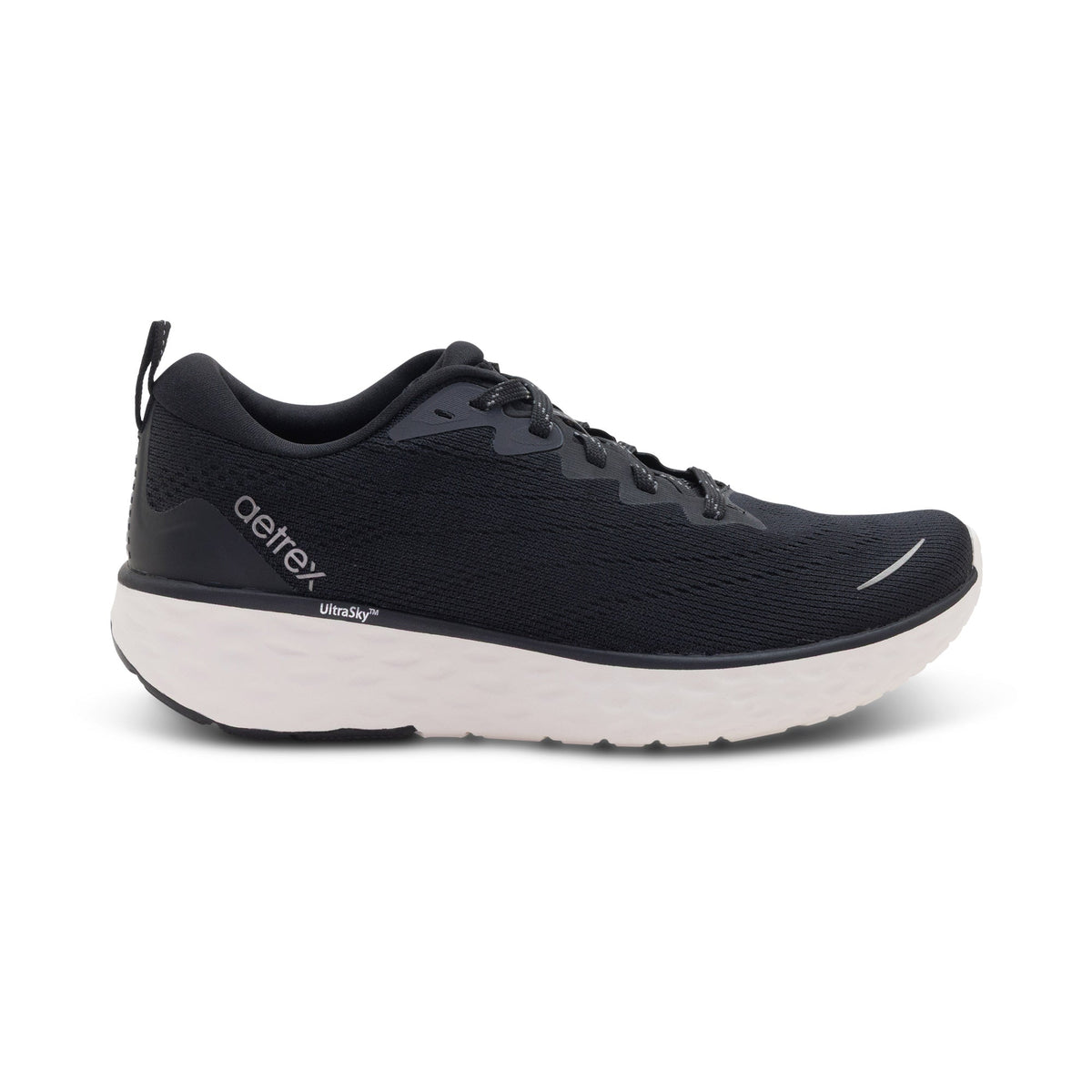 Aetrex Nova Arch Support Sneaker - Black