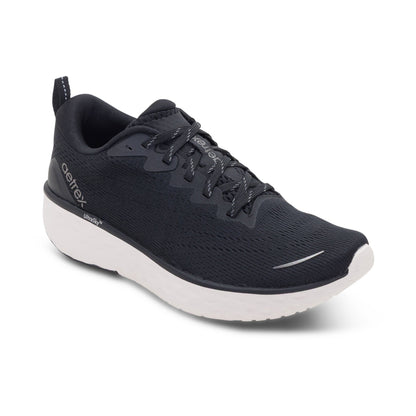 Aetrex Nova Arch Support Sneaker - Black