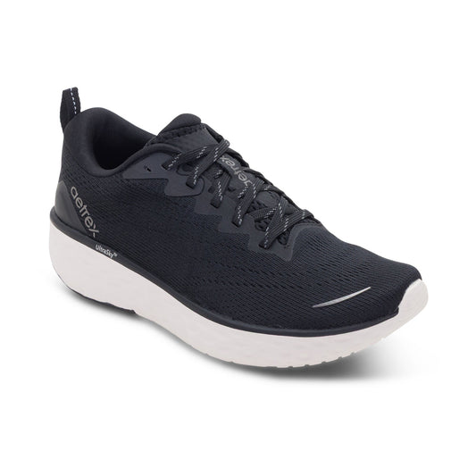 Aetrex Nova Arch Support Sneaker - Black
