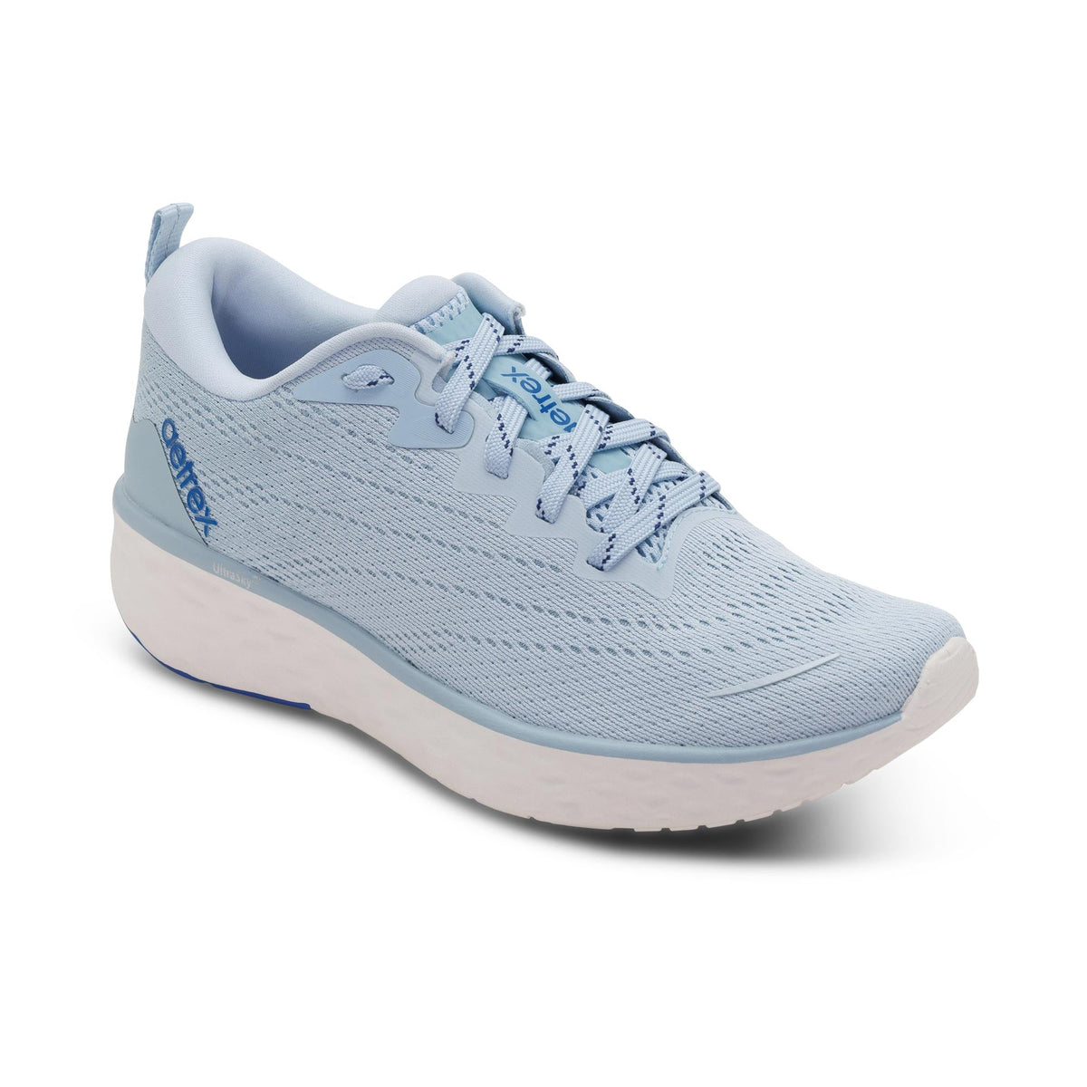 Aetrex Nova Arch Support Sneaker - Sky Blue