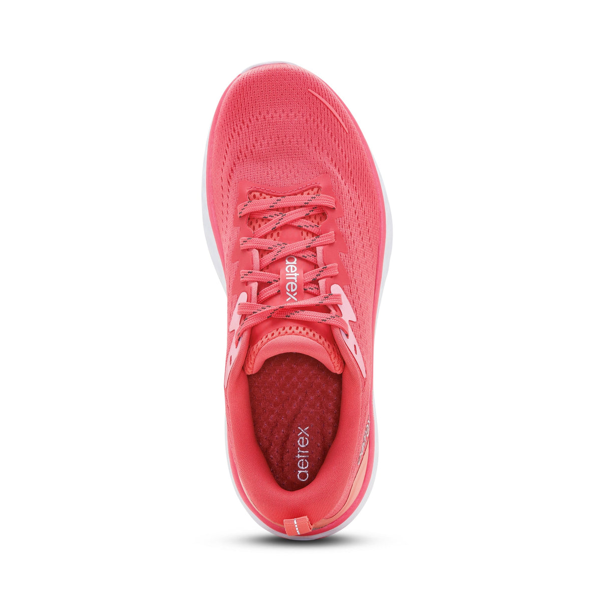 Aetrex Nova Arch Support Sneaker - Coral