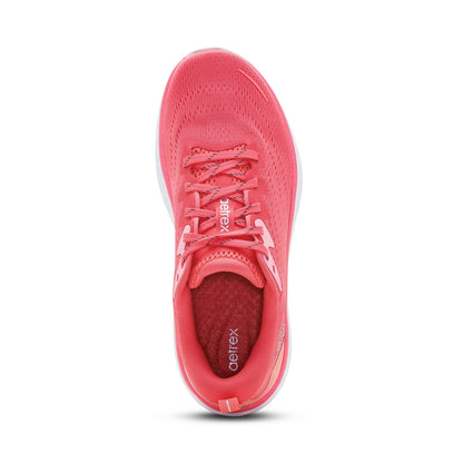 Aetrex Nova Arch Support Sneaker - Coral