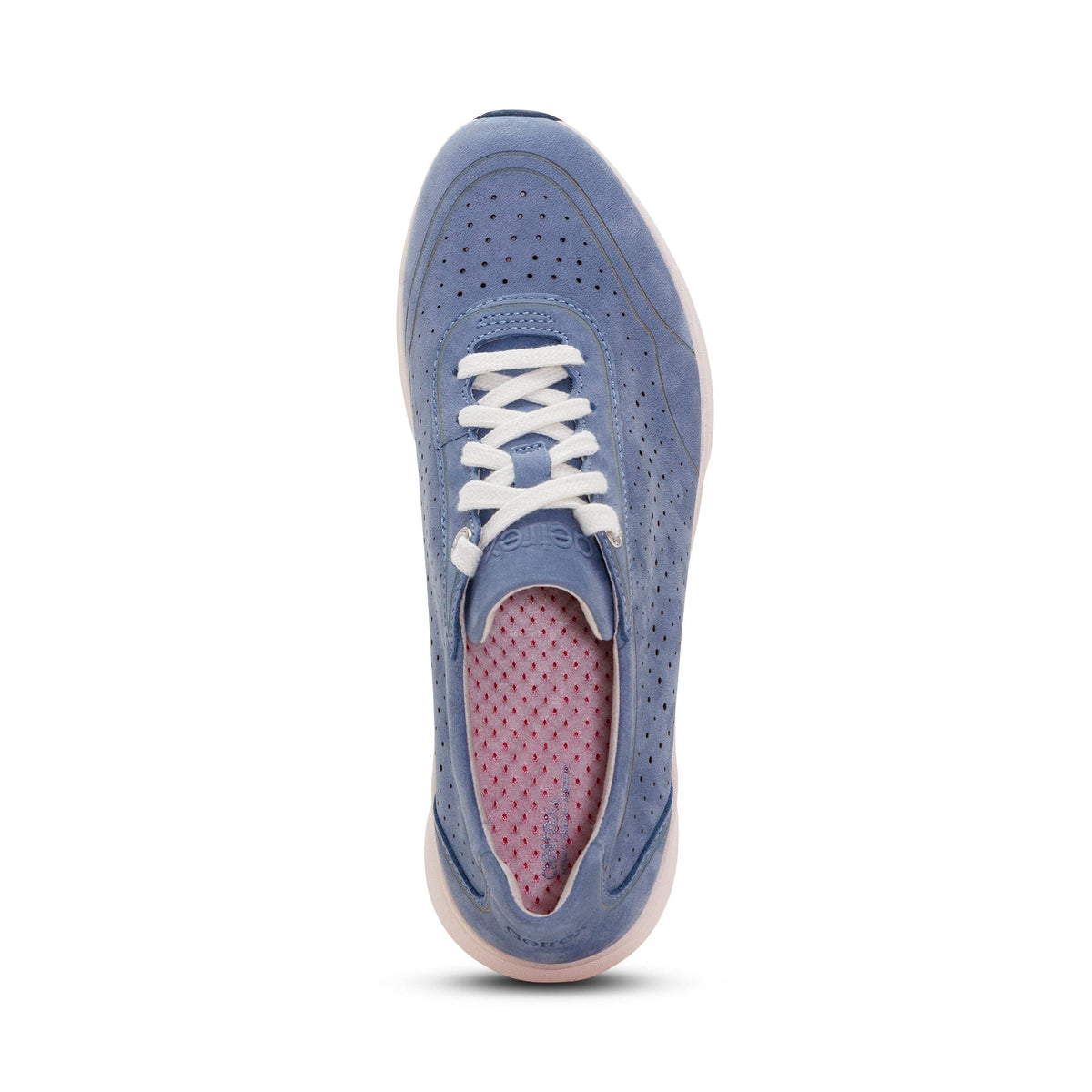 Aetrex Serena Arch Support Sneaker - Sky Blue