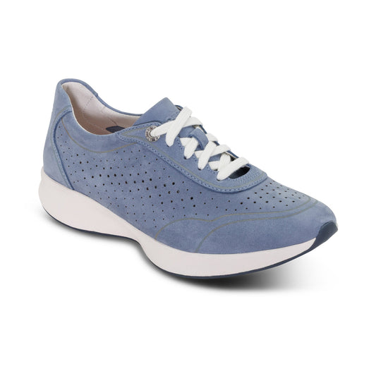 Aetrex Serena Arch Support Sneaker - Sky Blue