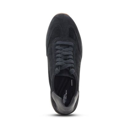Aetrex Athena Arch Support Sneaker - Black