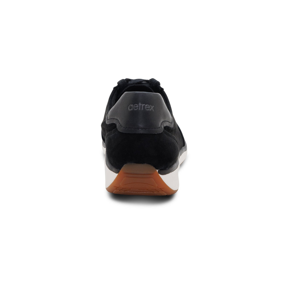 Aetrex Athena Arch Support Sneaker - Black