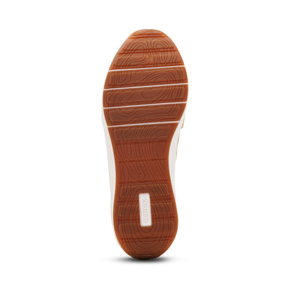 Aetrex Athena Arch Support Sneaker - Tan