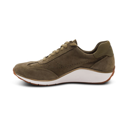 Aetrex Athena Arch Support Sneaker - Dark Olive
