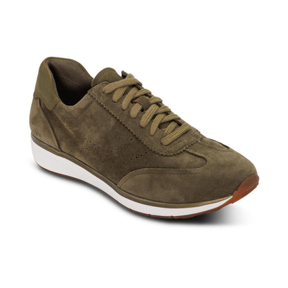 Aetrex Athena Arch Support Sneaker - Dark Olive