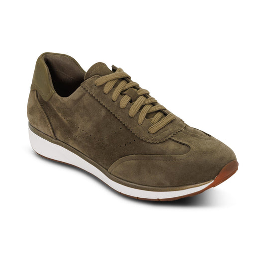 Aetrex Athena Arch Support Sneaker - Dark Olive
