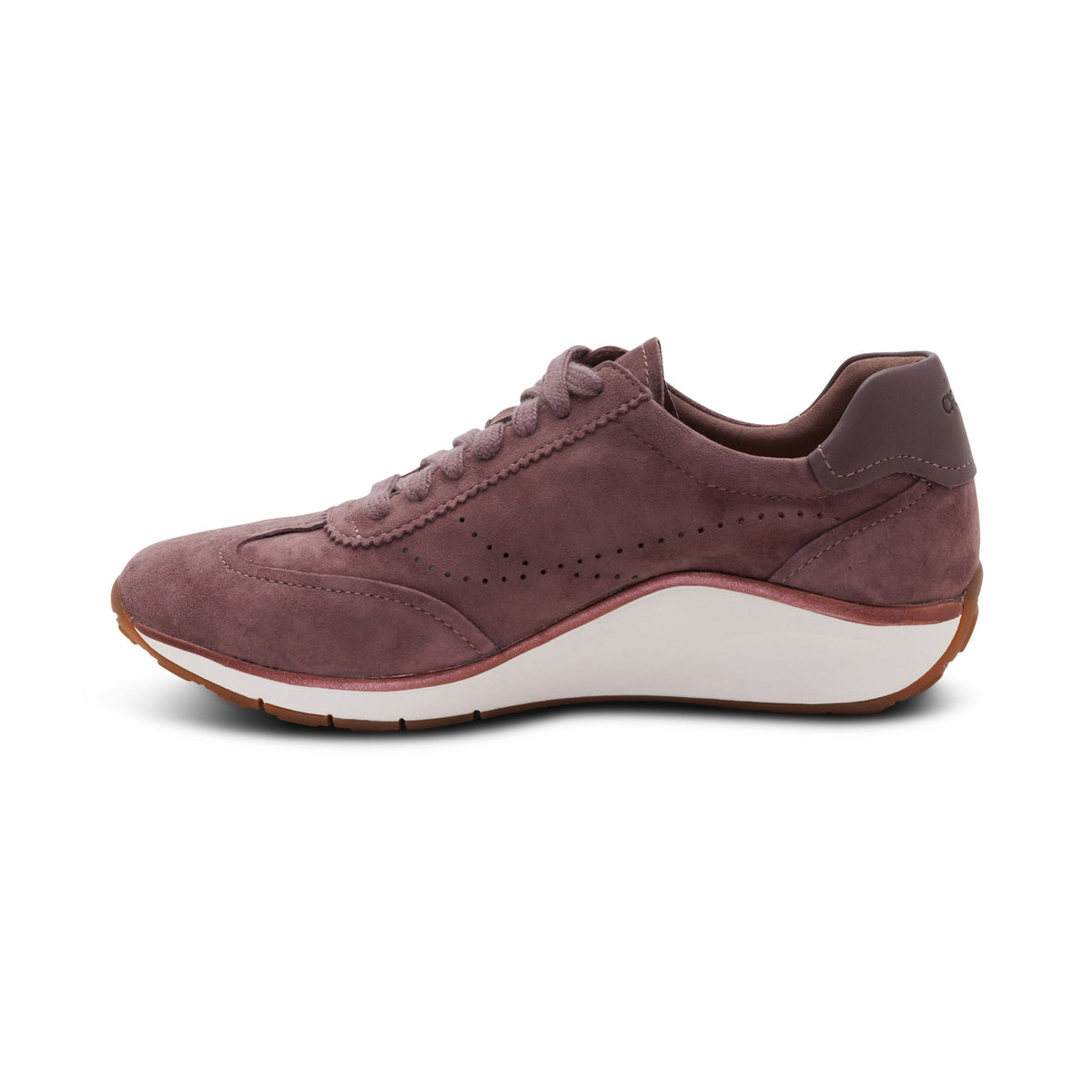 Aetrex Athena Arch Support Sneaker - Mauve