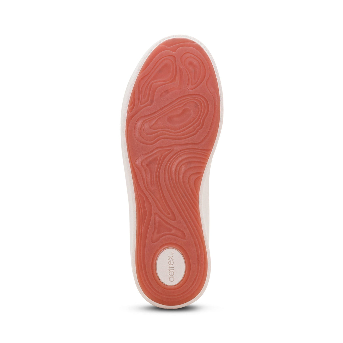 Aetrex Aubrey Arch Support Platform Sneaker - Burgundy Velvet