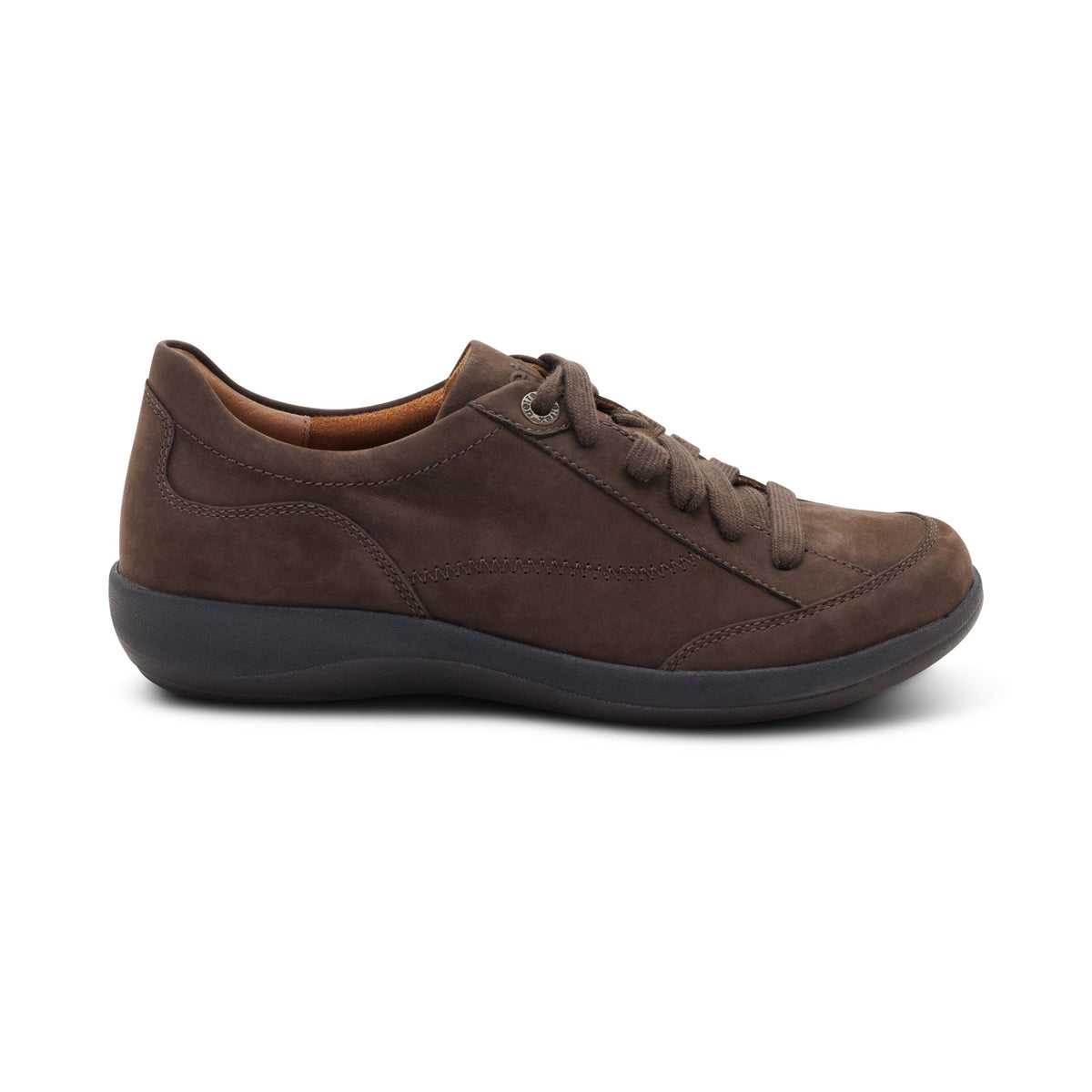 Aetrex Dahlia Lace-Up Oxford - Dark Earth