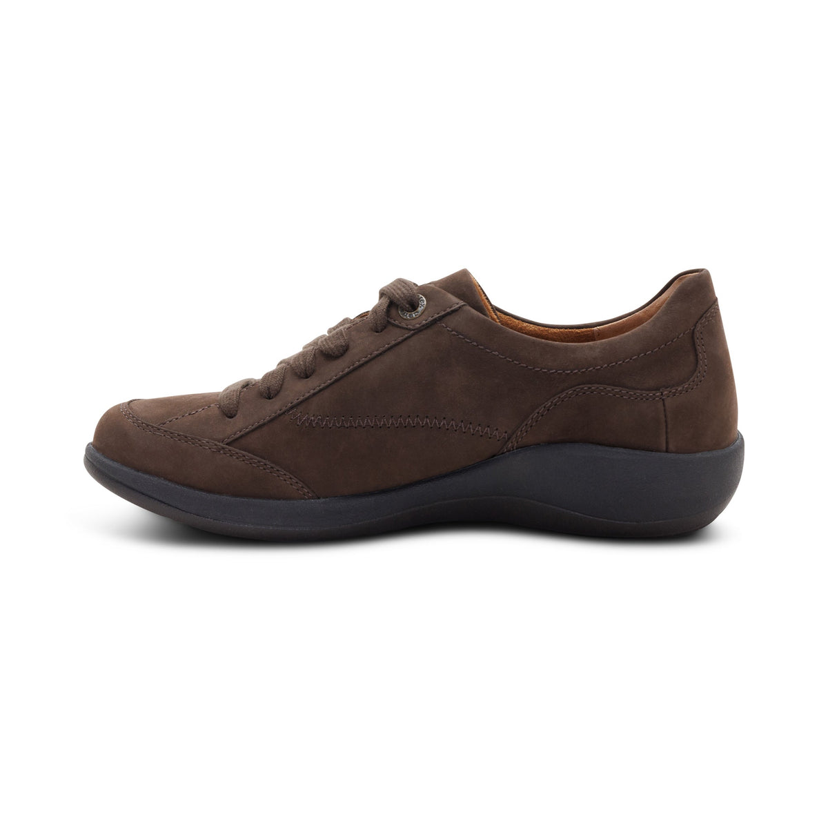 Aetrex Dahlia Lace-Up Oxford - Dark Earth