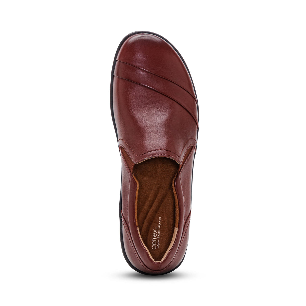 Aetrex Helena Arch Support Slip-On - Burgundy