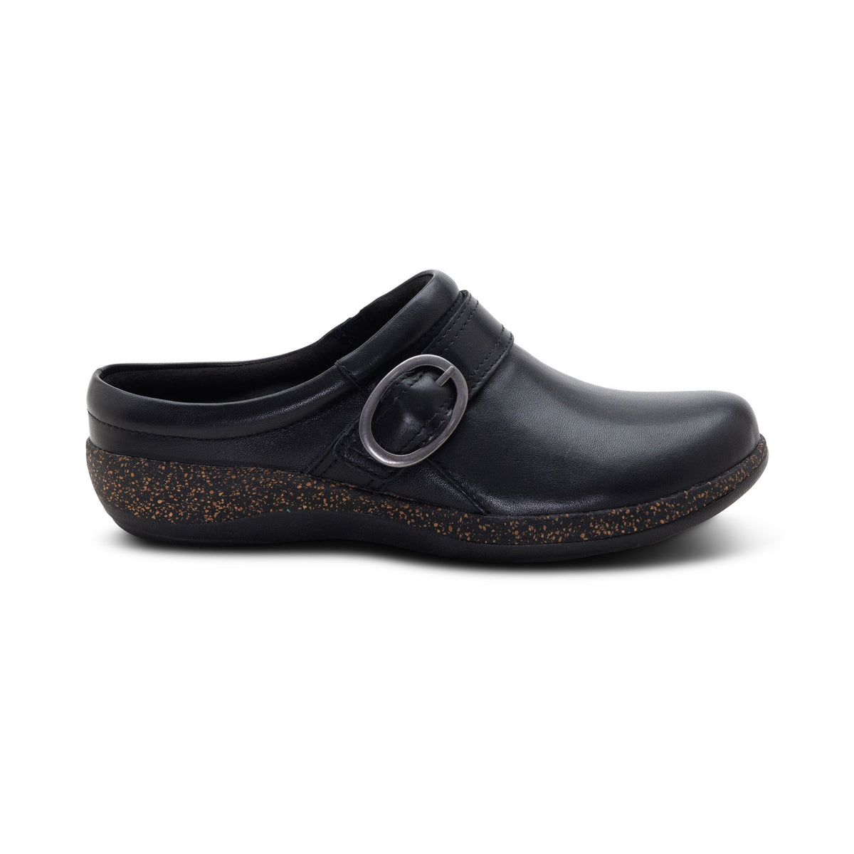 Aetrex Daphne Slip-On Clog - Black