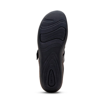 Aetrex Daphne Slip-On Clog - Black