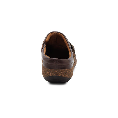 Aetrex Daphne Slip-On Clog - Dark Brown