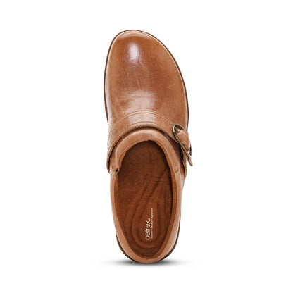 Aetrex Daphne Slip-On Clog - Tan