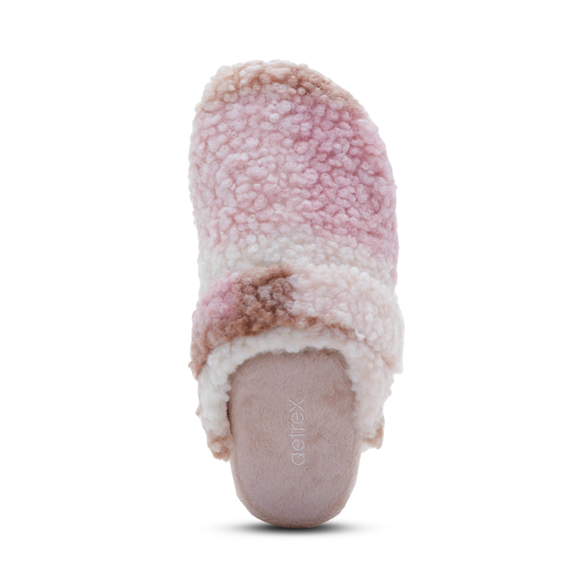 Aetrex Mia Arch Support Slipper - Pink Plaid