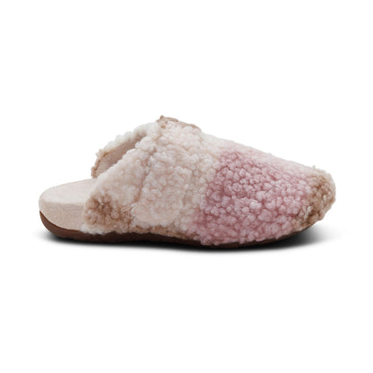 Aetrex Mia Arch Support Slipper - Pink Plaid