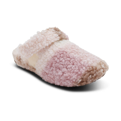 Aetrex Mia Arch Support Slipper - Pink Plaid