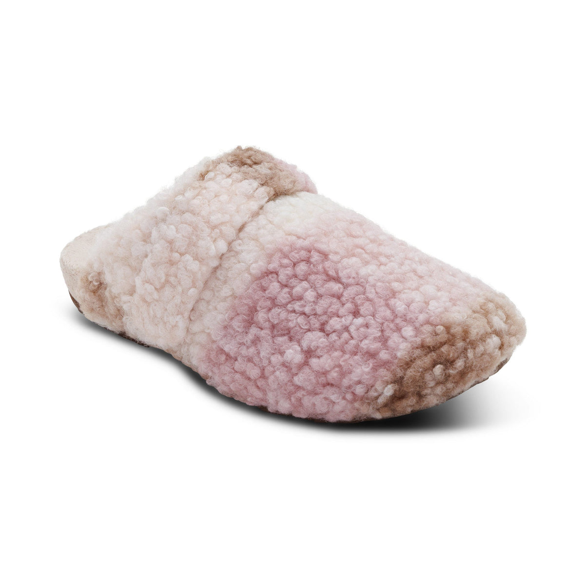 Aetrex Mia Arch Support Slipper - Pink Plaid