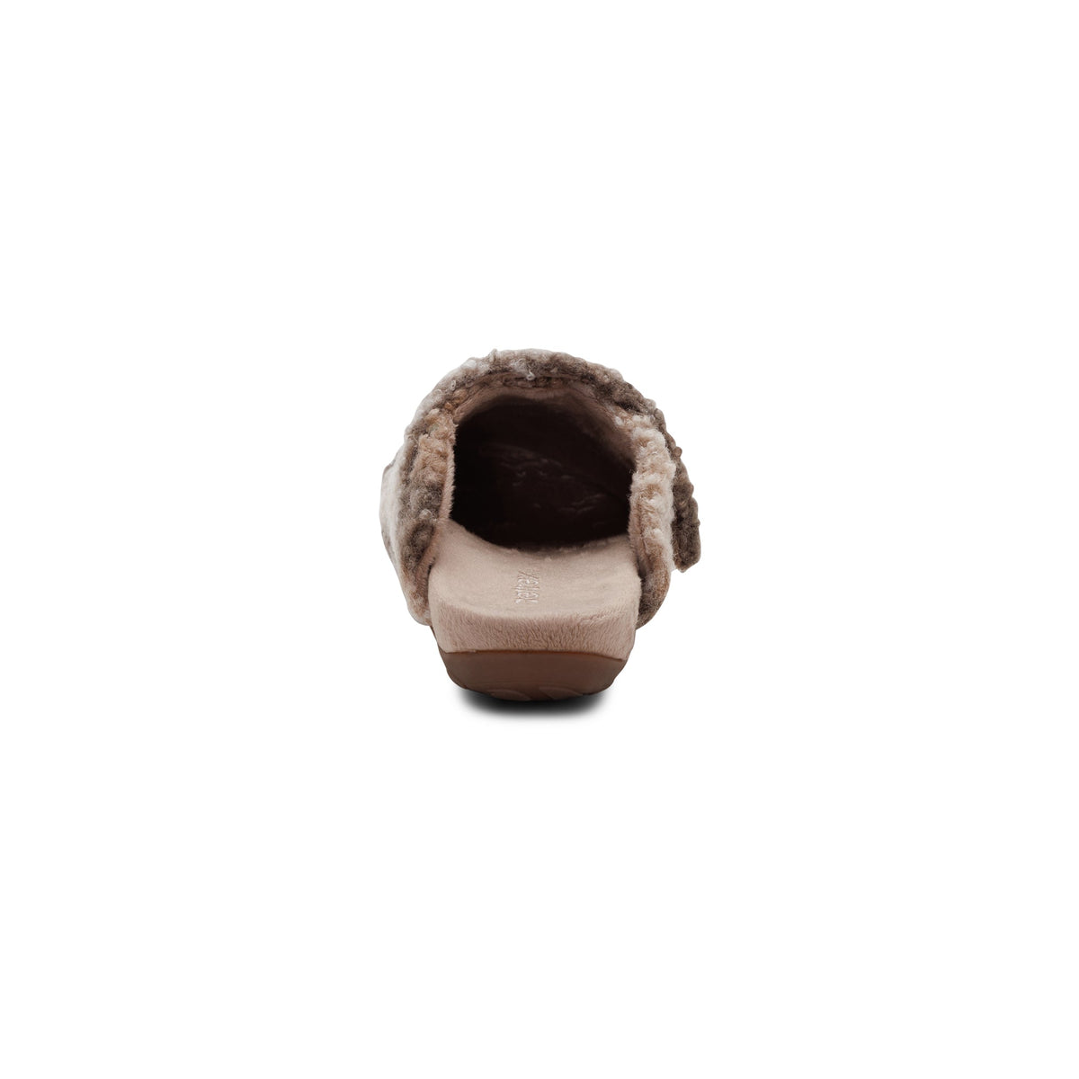 Aetrex Mia Arch Support Slipper - Tan Plaid