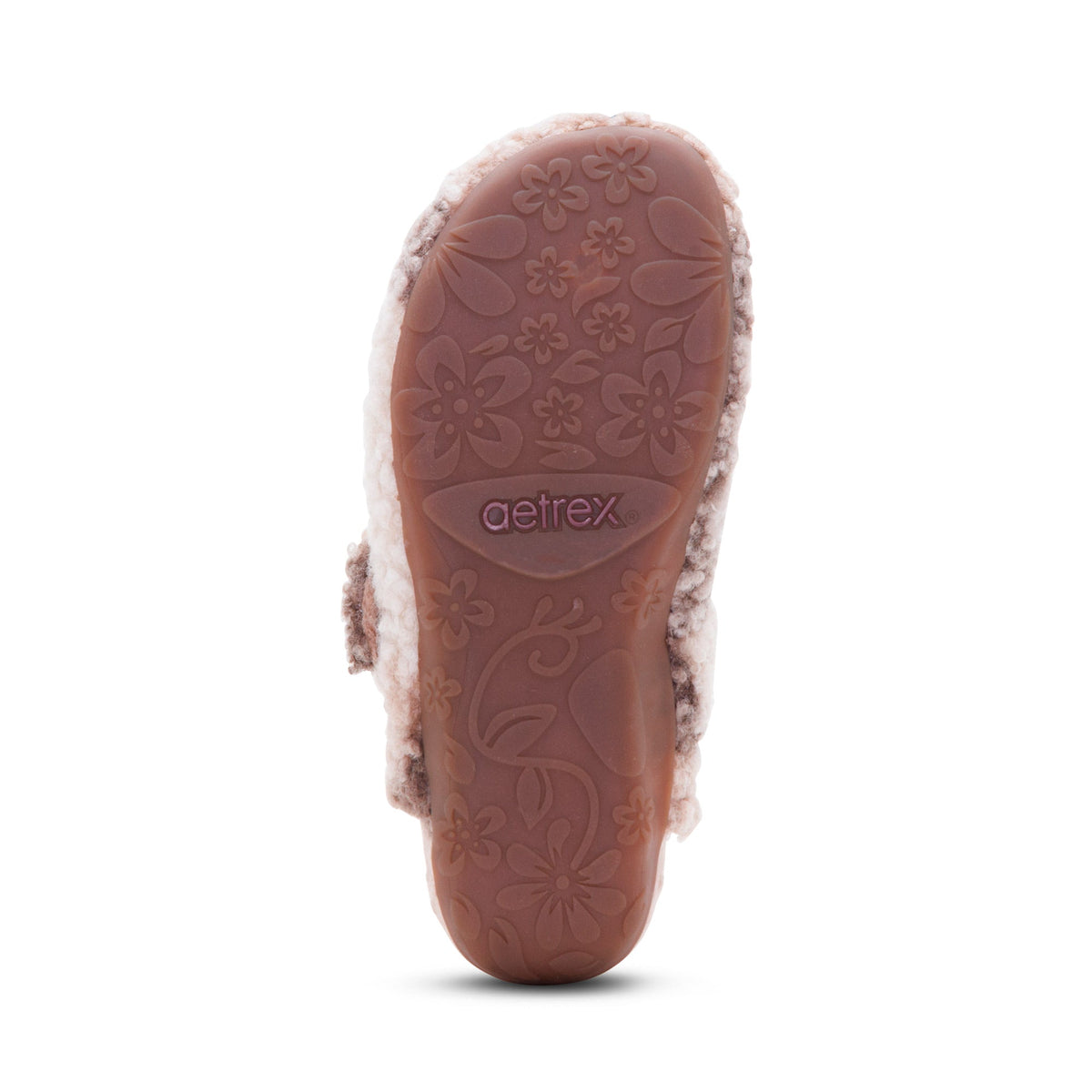 Aetrex Mia Arch Support Slipper - Tan Plaid