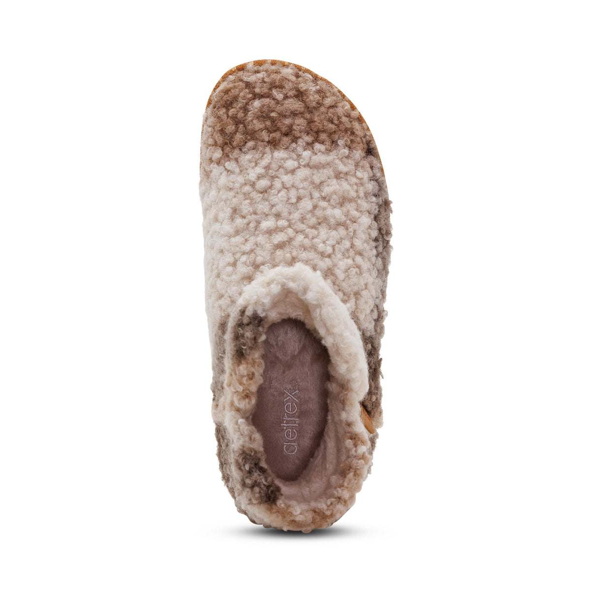 Aetrex Malina Arch Support Slipper - Tan Plaid