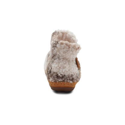 Aetrex Malina Arch Support Slipper - Tan Plaid
