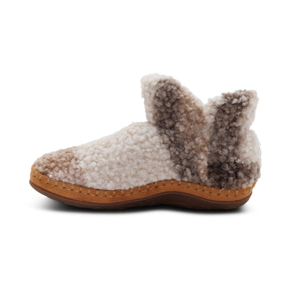 Aetrex Malina Arch Support Slipper - Tan Plaid