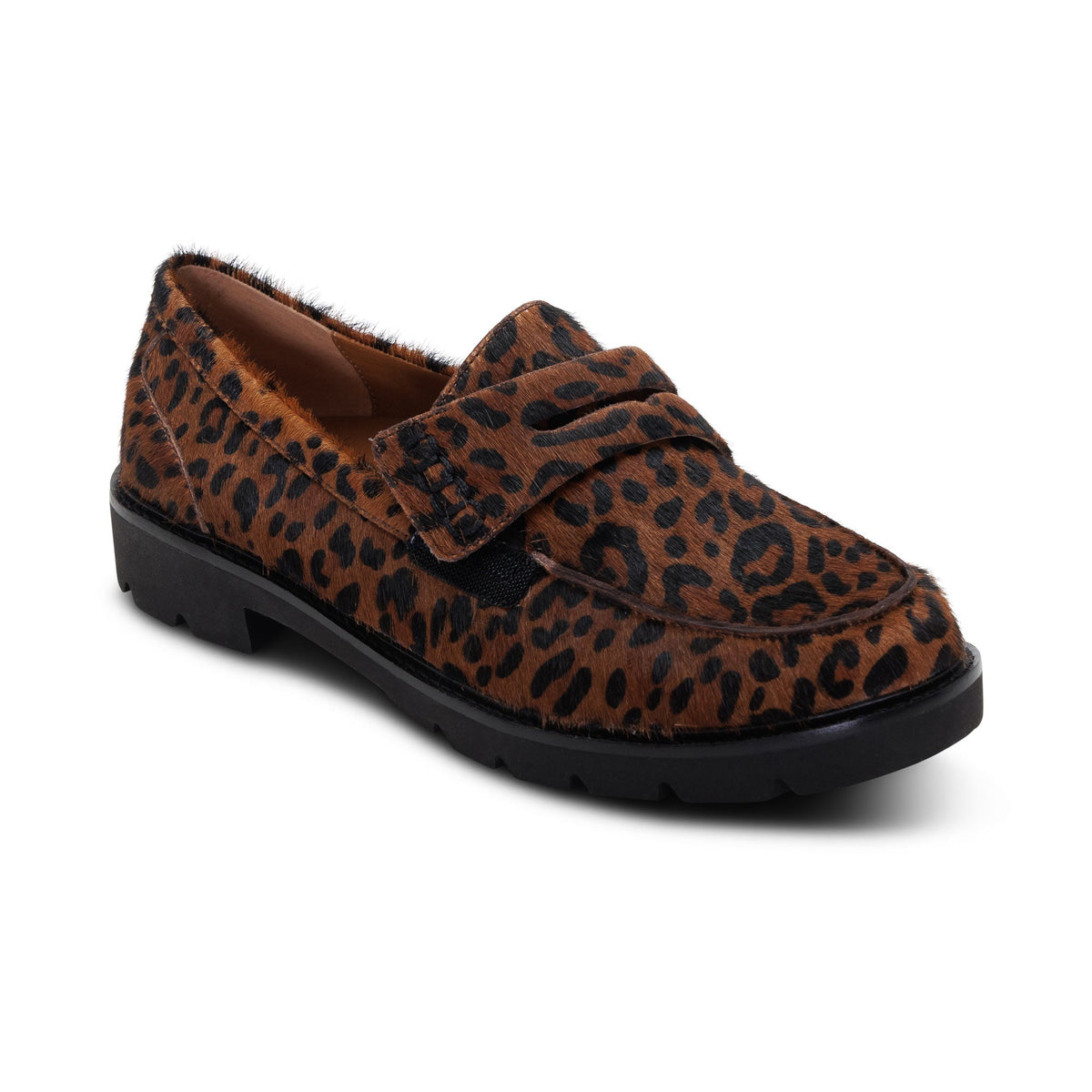 Aetrex Collette Arch Support Loafer - Leopard