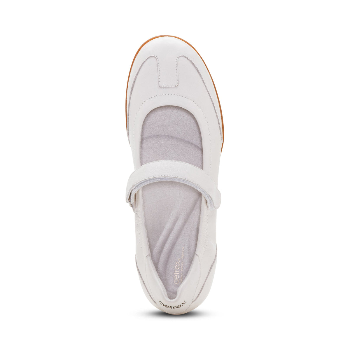 Aetrex Haley Mary Jane - Ivory