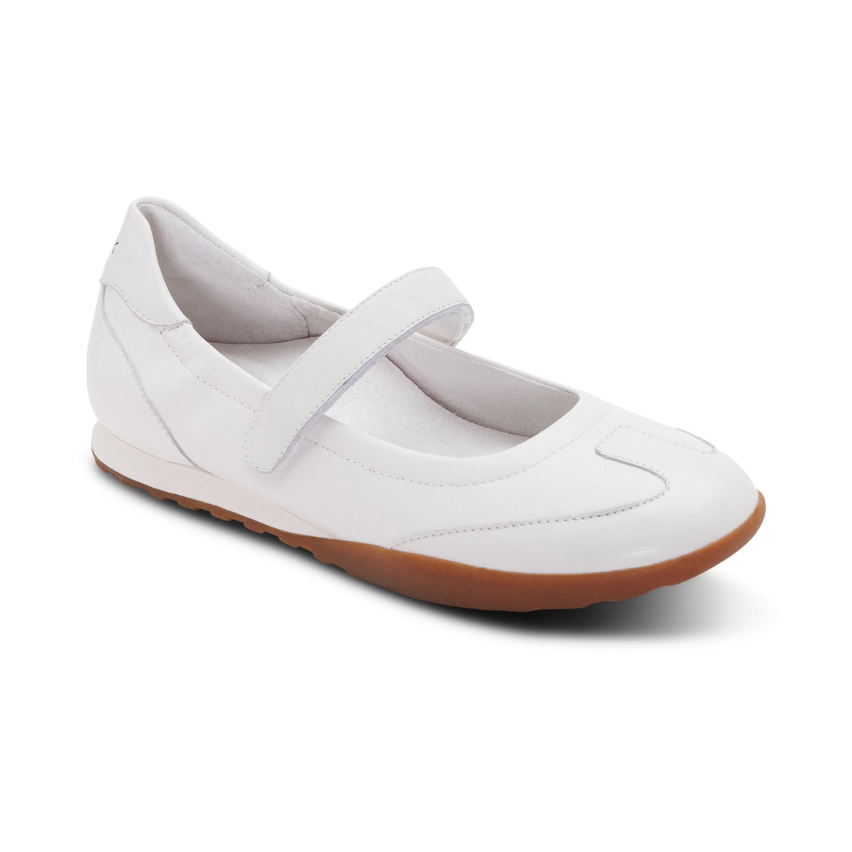 Aetrex Haley Mary Jane - Ivory