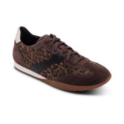 Aetrex Sloane Arch Support Sneaker - Leopard