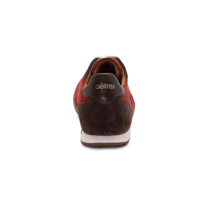 Aetrex Sloane Arch Support Sneaker - Burgundy