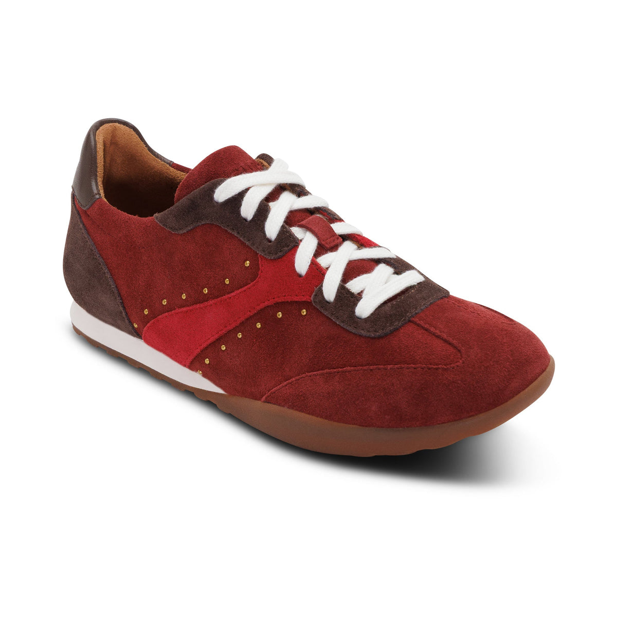 Aetrex Sloane Arch Support Sneaker - Burgundy