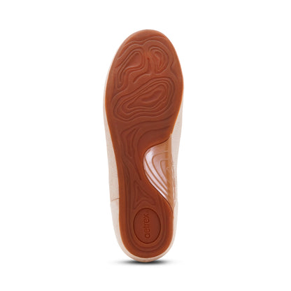 Aetrex Tess Arch Support Sneaker - Tan